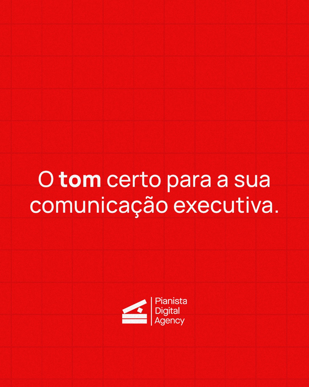Publicação do Instagram da Pianista